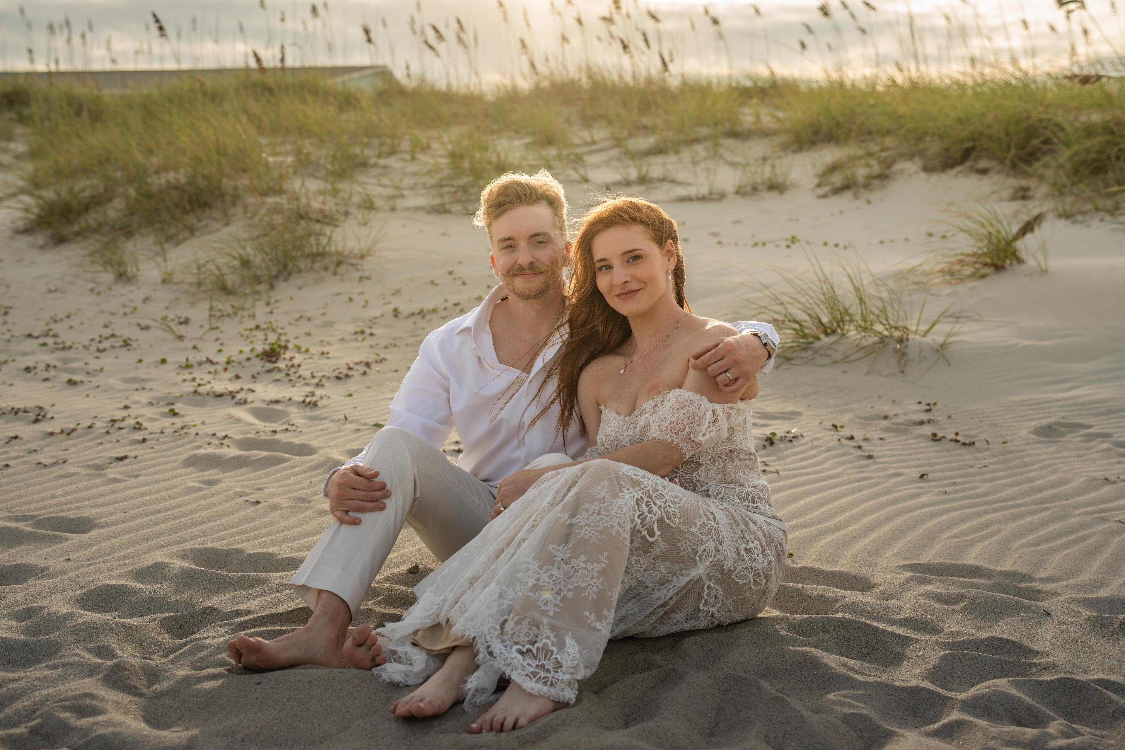 A Romantic Carolina Beach Elopement | Wilmington, NC Photographer